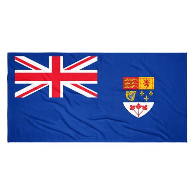 Naval Ensign Beach Towel
