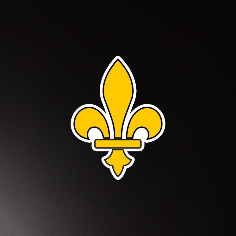 Fleur-de-lis Fridge Magnet - Pointe