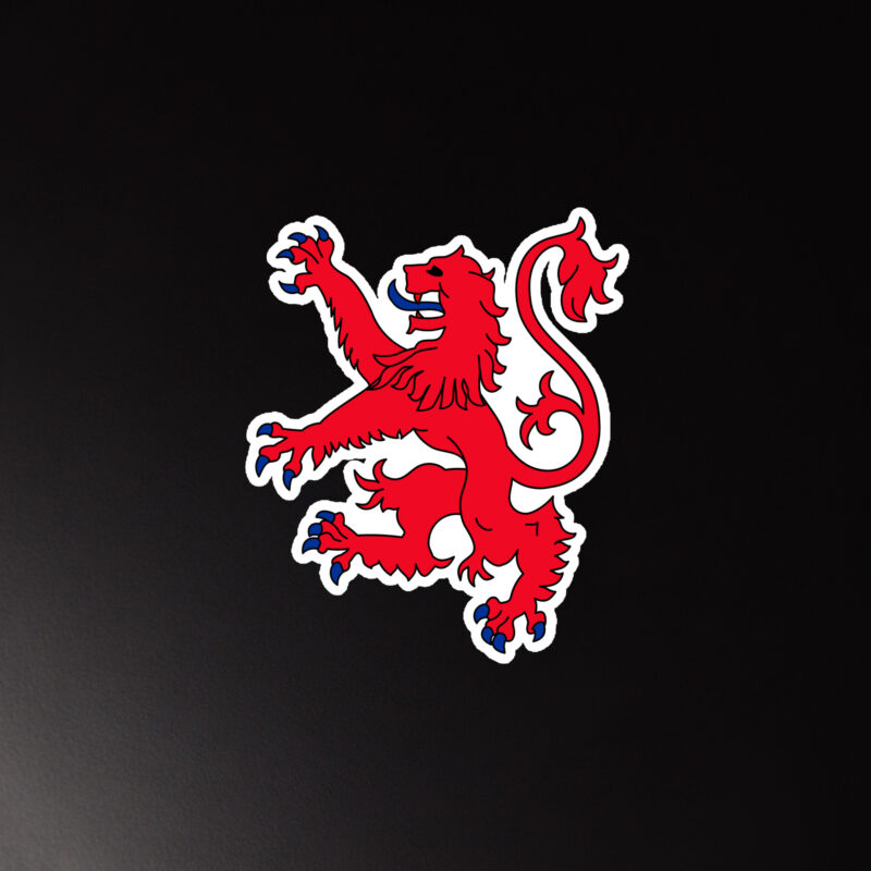 Rampant Lion Fridge Magnet - No Border