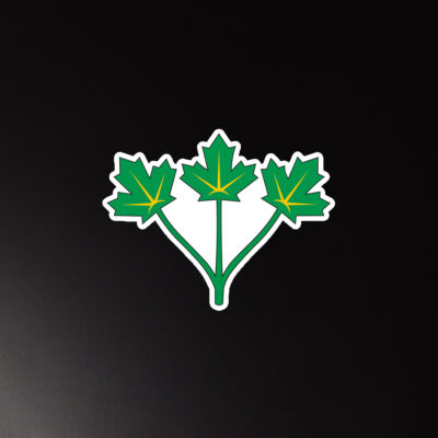 Green Trileaf Fridge Magnet