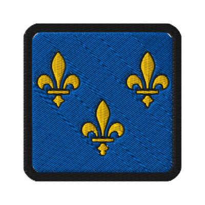 Fleur-de-lis Embroidered Patch