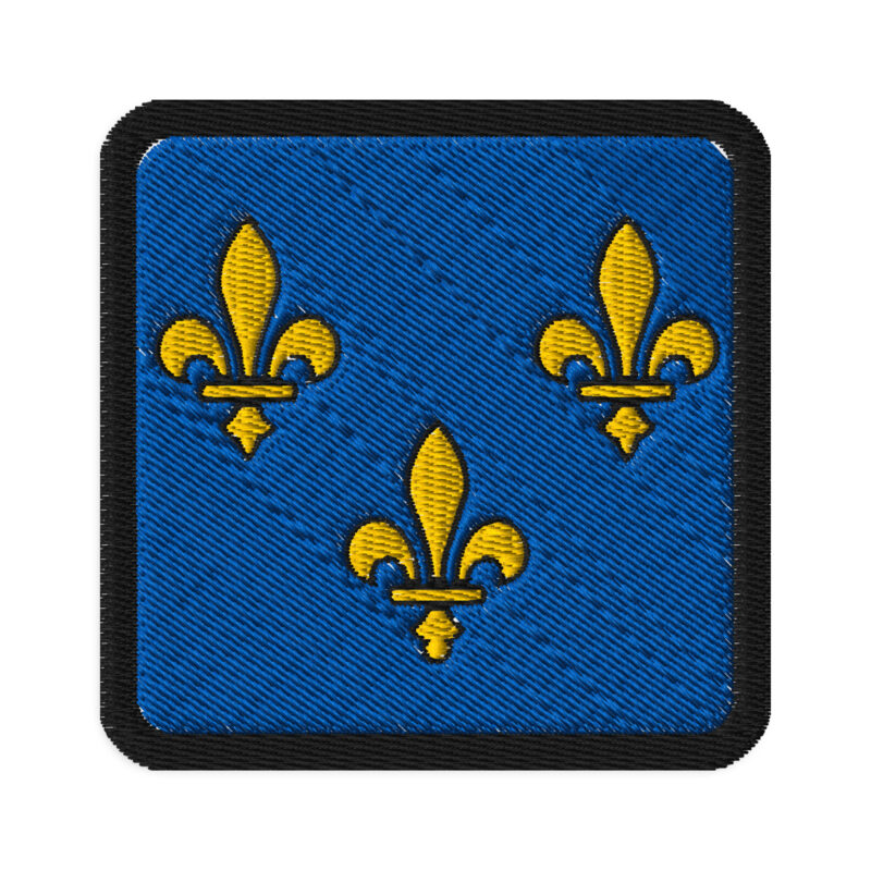 Fleur-de-lis Embroidered Patch