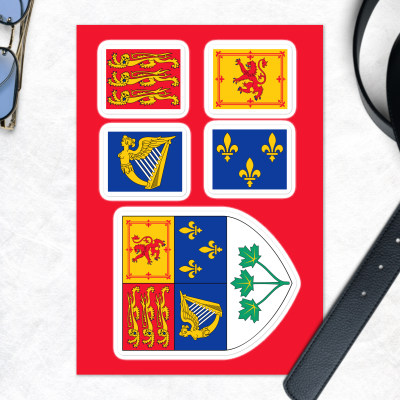 Sticker Sheet with 1922 Charge