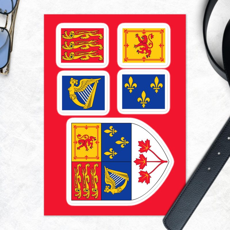 Sticker sheet with 1958 Charge